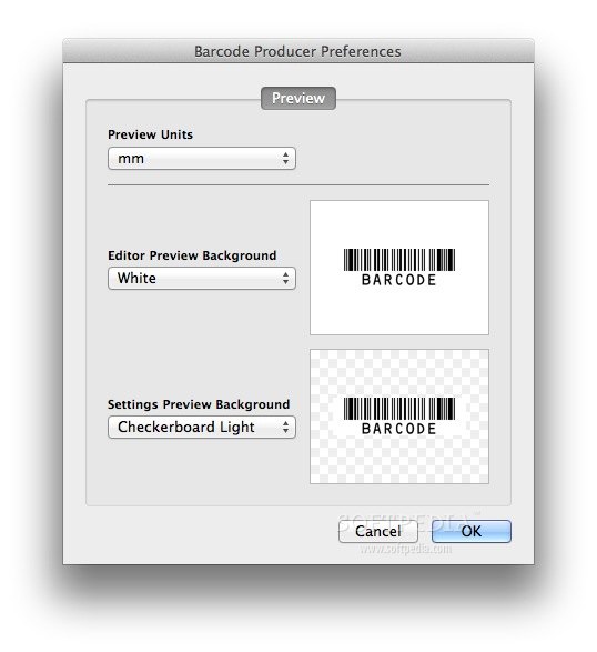 barcode producer mac